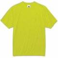 Ergodyne T-Shirt, Non-Certifd, Lme, 2Xl EGO21556